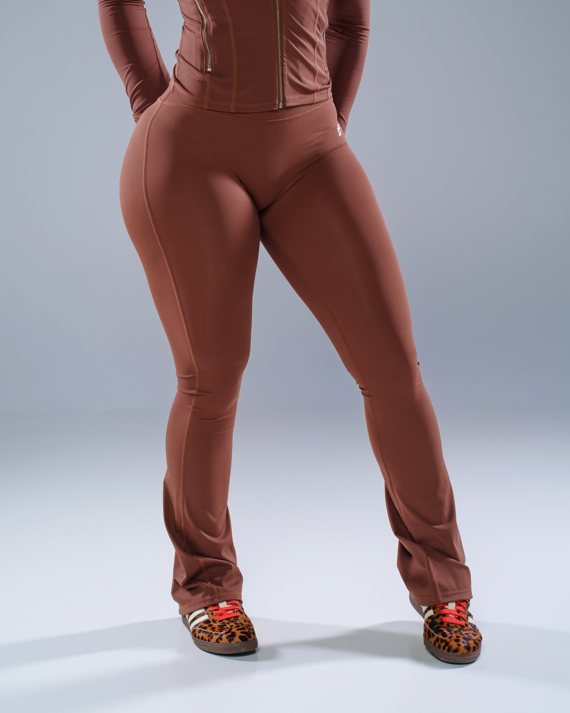 Hourglass Flare Pants Cocoa