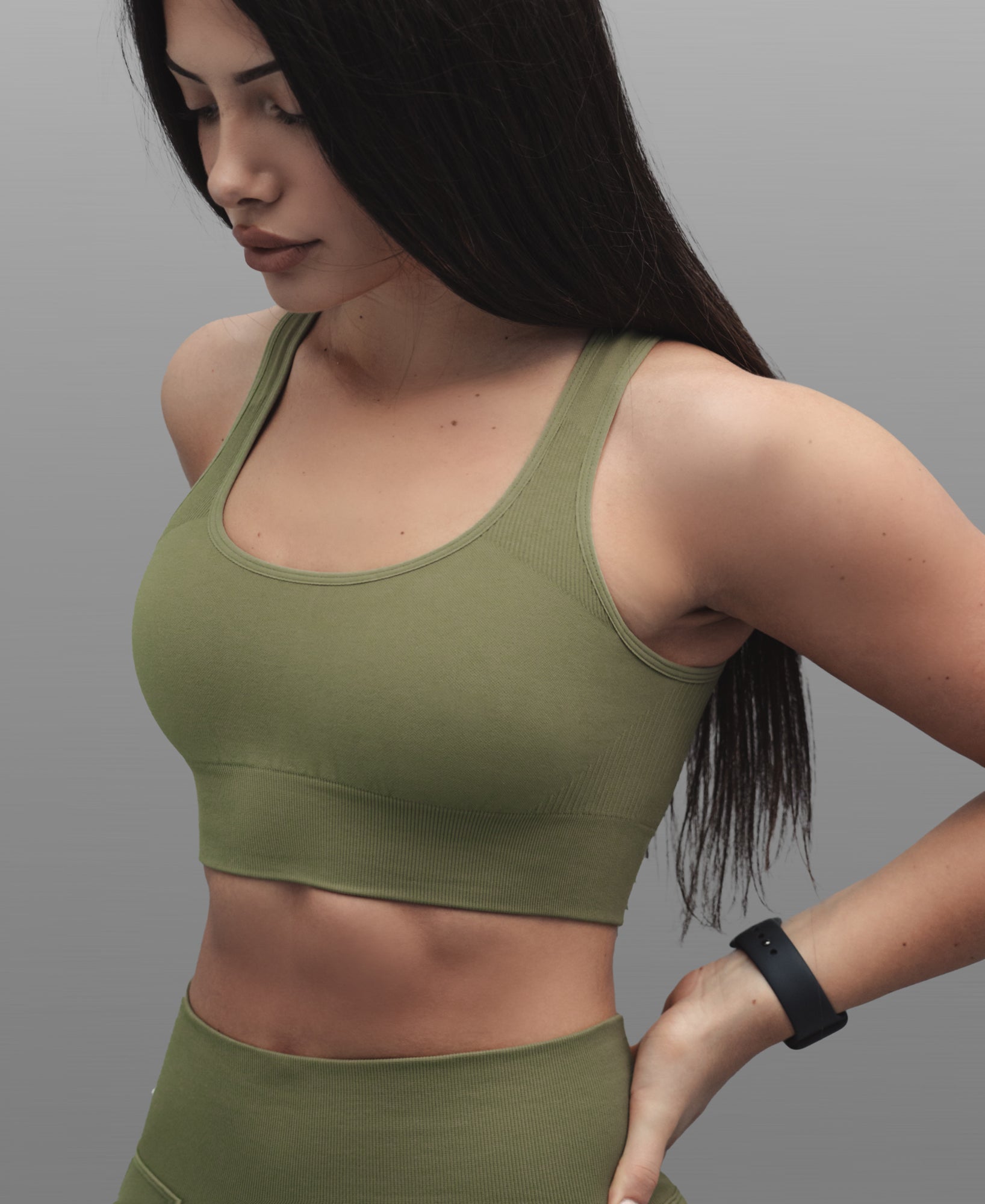 Chloe | Neutral Tops Olive