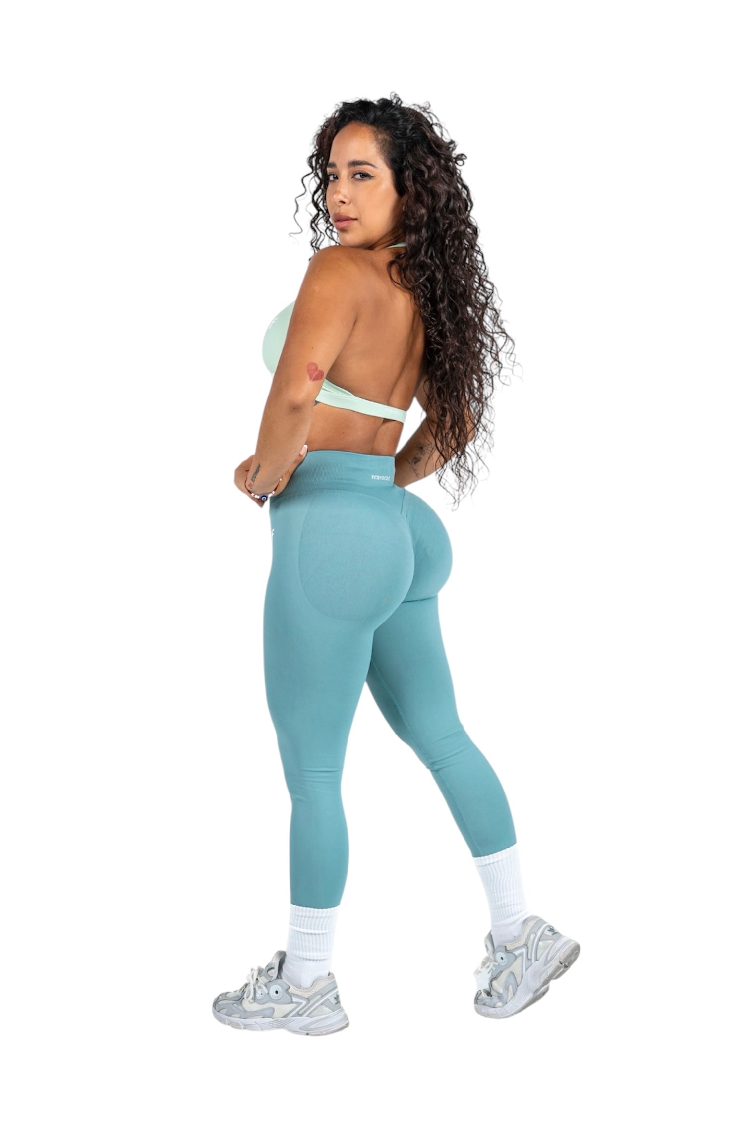 Essential Seamless Leggings | Light Green
